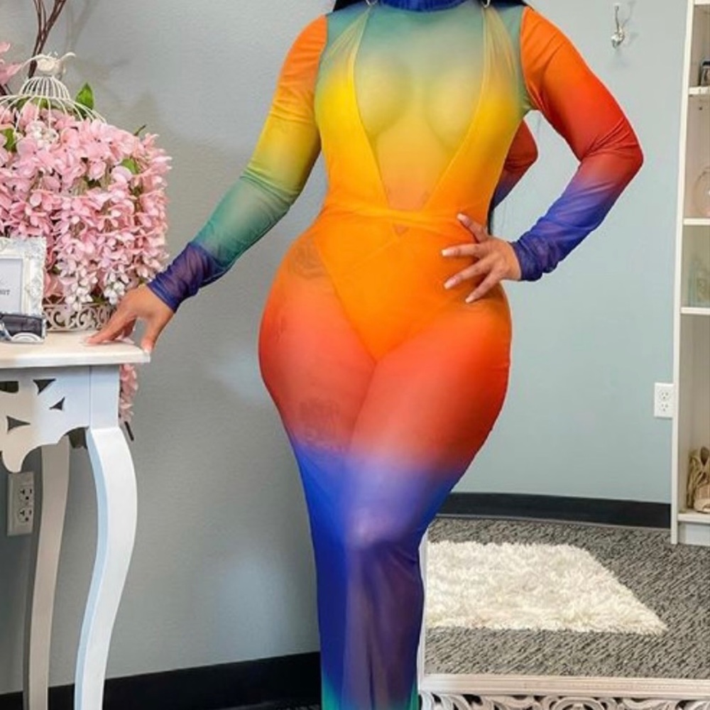 The JOLLY RANCHER Mesh Dress 🌈